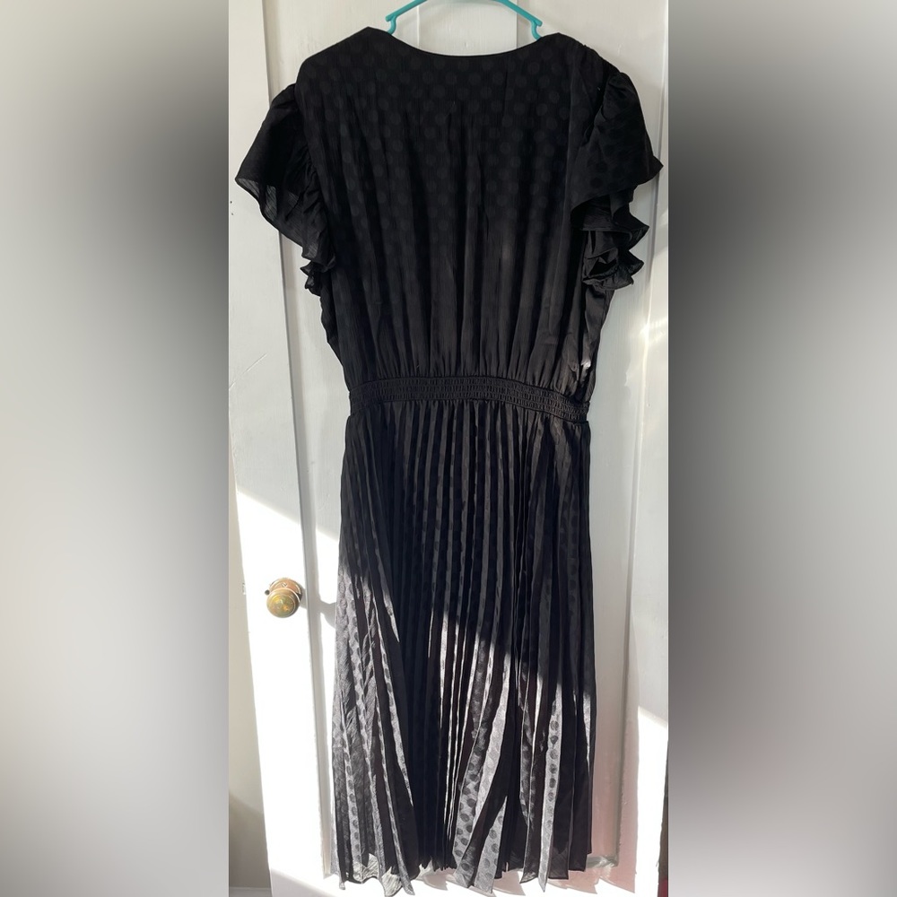 Beautiful black pleated dress